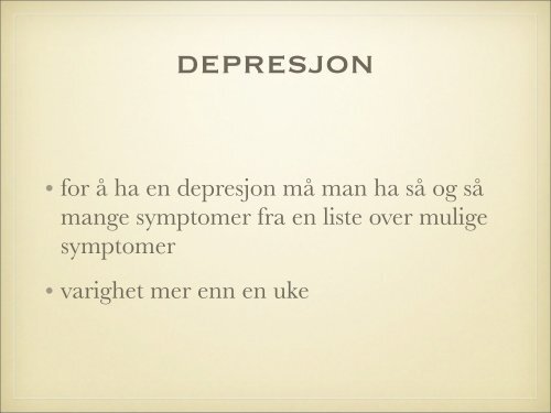 Om diagnoser - TIPS