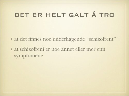 Om diagnoser - TIPS