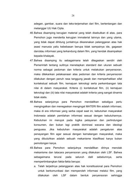 29/PUU-V/2007 - Fakultas Hukum Universitas Sam Ratulangi