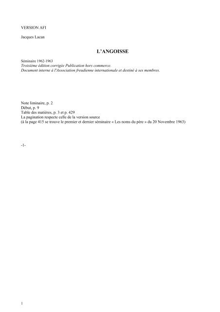 Telecharger Pdf Psychaanalyse