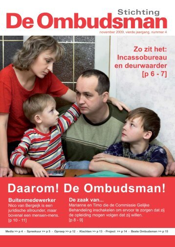 Daarom! De Ombudsman! Buitenmedewerker - Stichting De ...