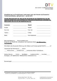 Kriterien für Ferienhäuser/-wohnungen - Südharzer ...