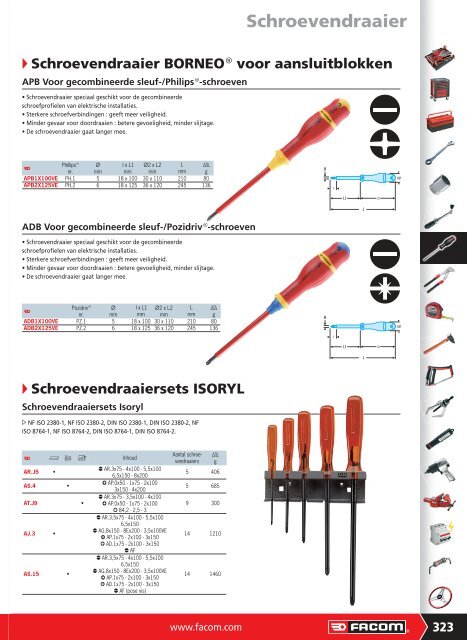 Schroevendraaier - Facom-gereedschap.nl