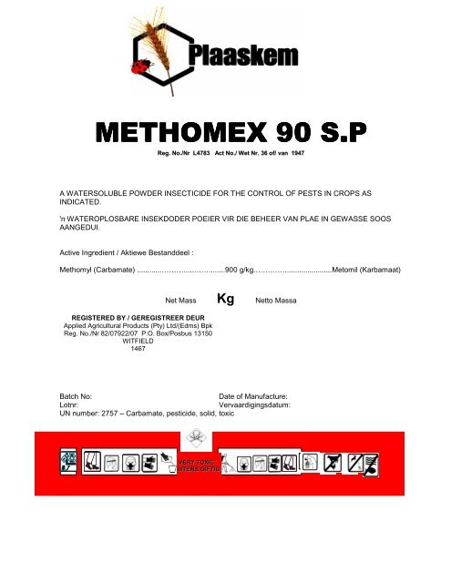 METHOMEX 90 S - Nulandis
