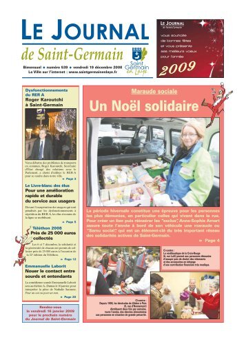 Maraude sociale : un Noël solidaire - Saint Germain-en-Laye