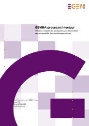 GEMMA-procesarchitectuur - KING