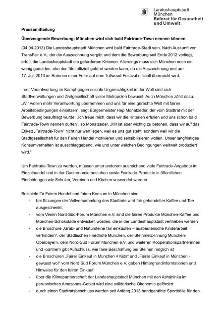 Überzeugende Bewerbung: (75,7 KB, PDF) - München