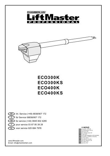 ECO300K ECO300KS ECO400K ECO400KS - Nothnagel