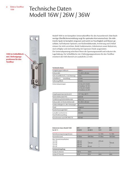 Türöffner 16W.PDF - Nothnagel