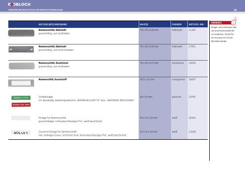 Max Knobloch Katalog - Nothnagel