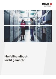 Notfallhandbuch leicht gemacht! - nova ratio AG