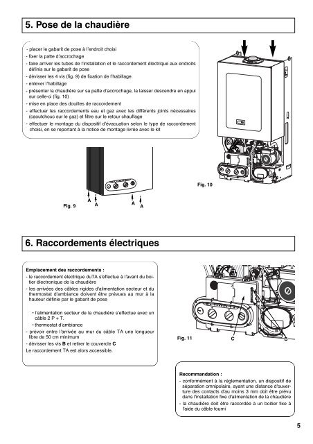 Notice d'installation et d'emploi - Domotech