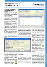 InfoBrief FIN 3/2007 - AdKomm Software GmbH