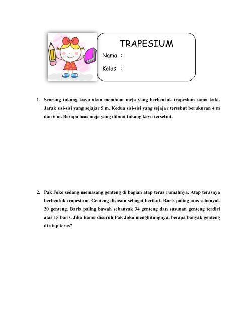 MENEMUKAN KONSEP LUAS TRAPESIUM DENGAN ...