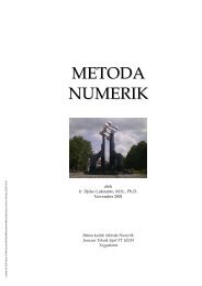 Metoda Numerik - Djoko Luknanto