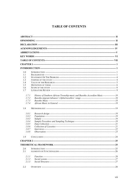 Analysis of the language techniques and thematic - University of the ...