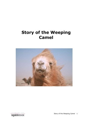 Story of the Weeping Camel (pdf) - Mooov