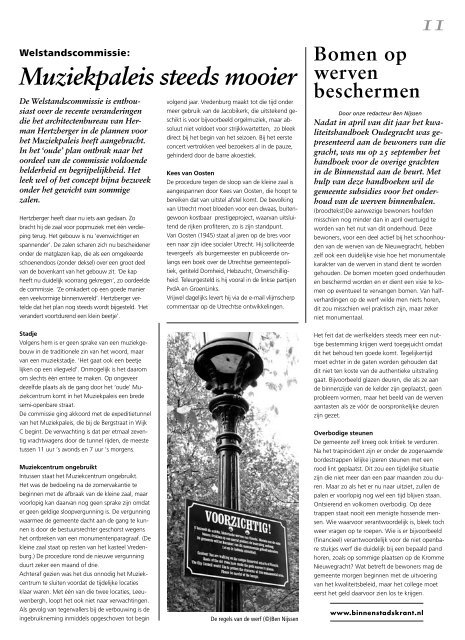 Download de hele krant - Binnenstadskrant