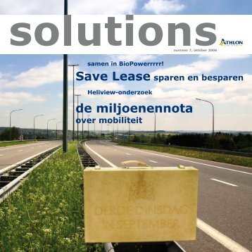 de miljoenennota - Athlon Car Lease