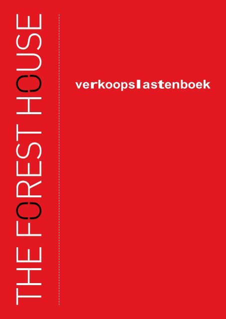 verkoopslastenboek - Provysa