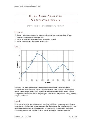 Soal UAS Matematika Teknik 02Jul11.pdf - istiarto