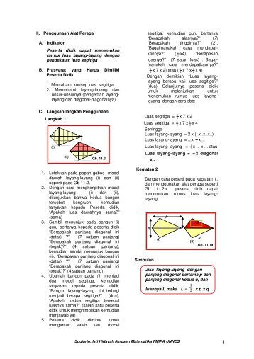 Penggunaan Alat Peraga Matematika SD – Bab 2 Bagian 2