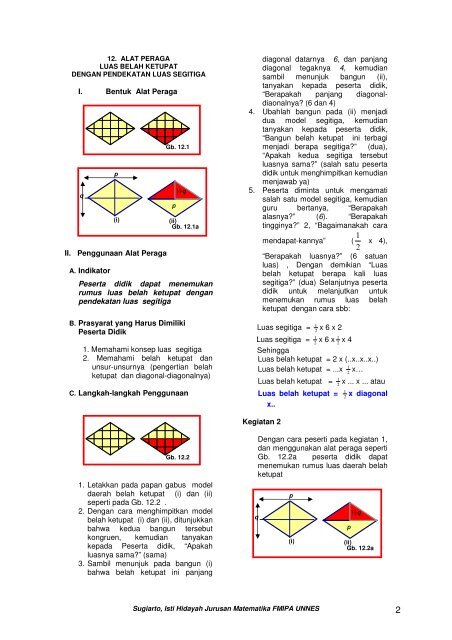 Penggunaan Alat Peraga Matematika SD – Bab 2 Bagian 2