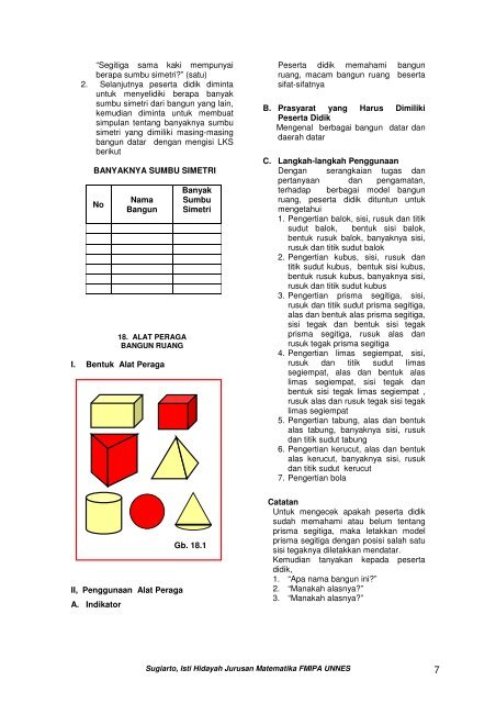 Macam Macam Bangun  Ruang  Dan Sifat Sifatnya  Berbagai Ruang 