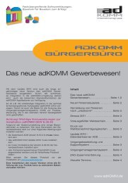 adKOMM BürgerBürO - AdKomm Software GmbH