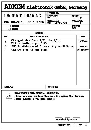 PDF - AD4566 - ADKOM Elektronik Gmbh