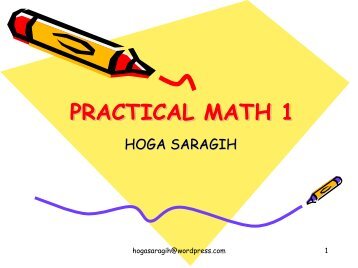 PRACTICAL MATH 1