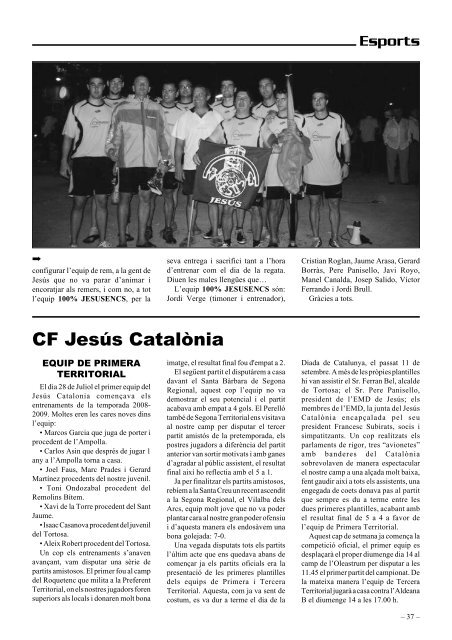 Setembre 2008 - Jesús - Diputació de Tarragona