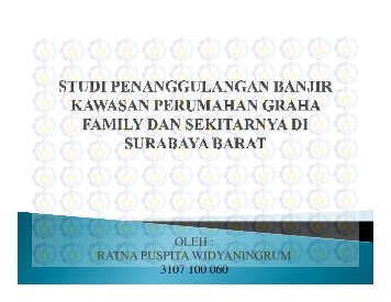 OLEH : RATNA PUSPITA WIDYANINGRUM 3107 100 060