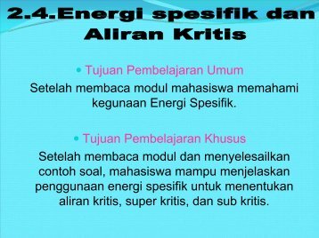 energi spesifik - IPB