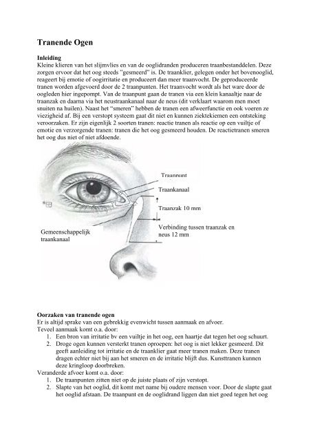 Tranende Ogen - Nederlands Oogheelkundig Gezelschap