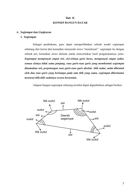 Geometri Datar dan Ruang - MGMP Matematika Satap Malang