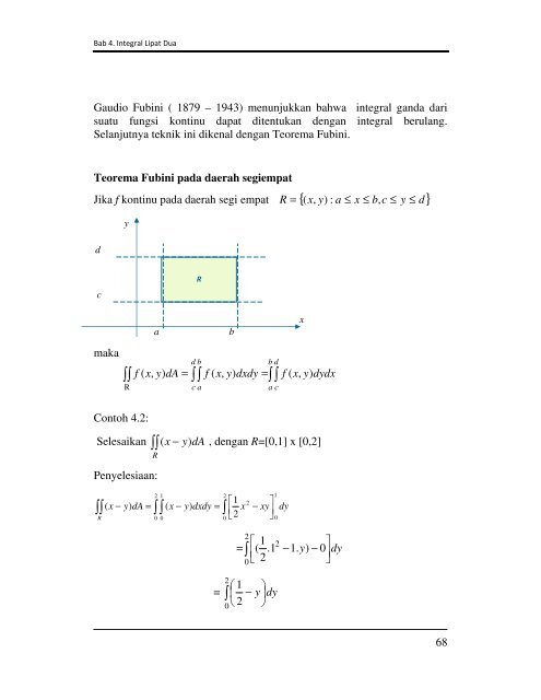 BAB 4. INTEGRAL LIPAT DUA - Blog