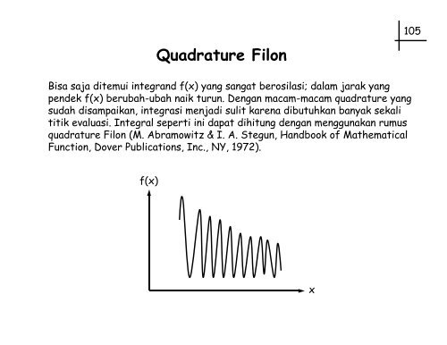 Metode Numerik 2 - Universitas Indonesia