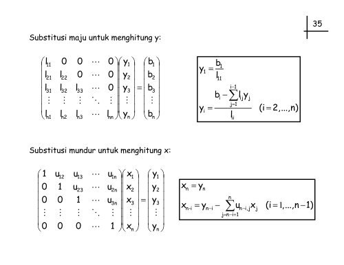 Metode Numerik 2 - Universitas Indonesia