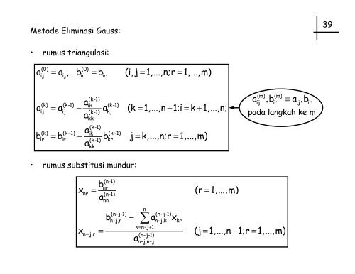 Metode Numerik 2 - Universitas Indonesia