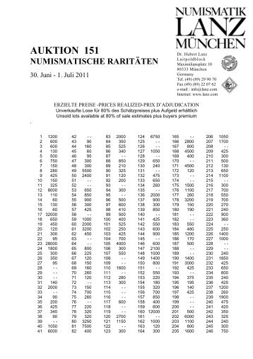 als PDF - Numismatik Lanz