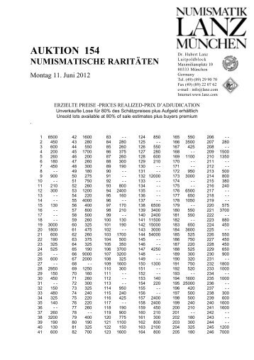 als PDF - Numismatik Lanz