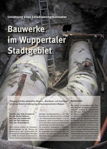 Bauwerke im Wuppertaler Stadtgebiet - Nodig-Bau.de