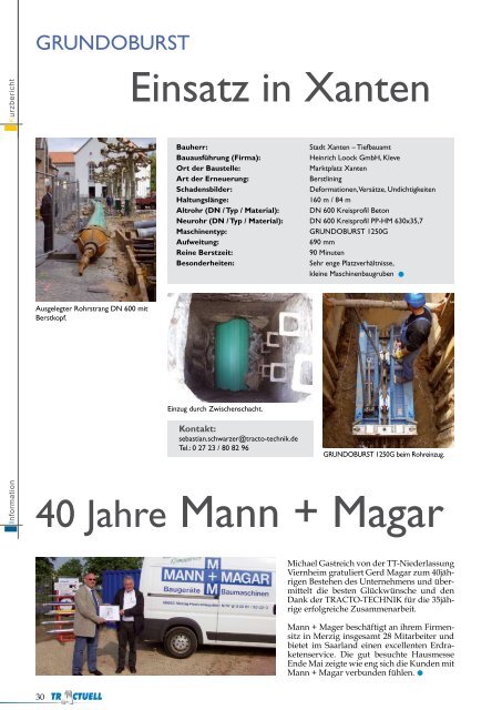 Ausgabe 45 • Oktober 2010 - Nodig-Bau.de