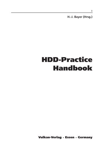 HDD-Practice Handbook - Nodig-Bau.de