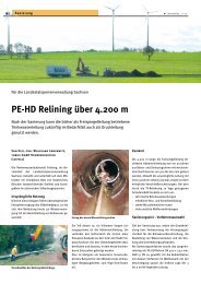 PE-HD Relining über 4.200 m - Nodig-Bau.de