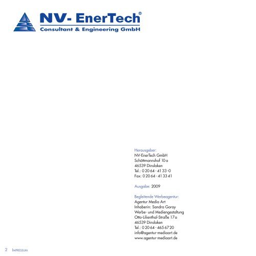 Wir bringen Ihre Projekte über den Berg! - NV-EnerTech GmbH