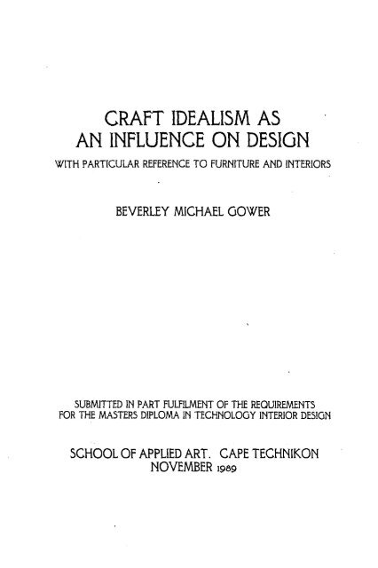 Craft idealism as an influence on design.pdf