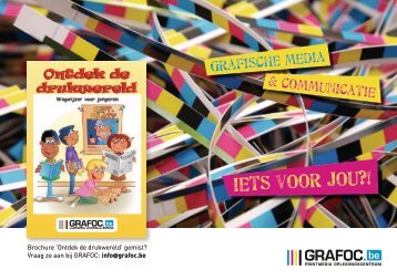 Brochure Secundair Grafisch onderwijs - Grafoc