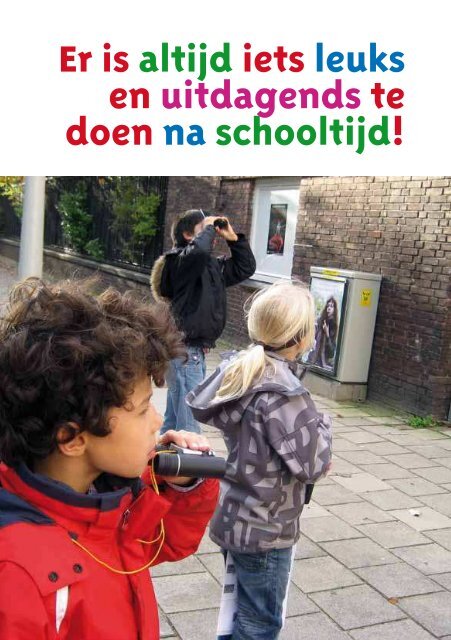 Naschoolse Activiteiten - Combiwel